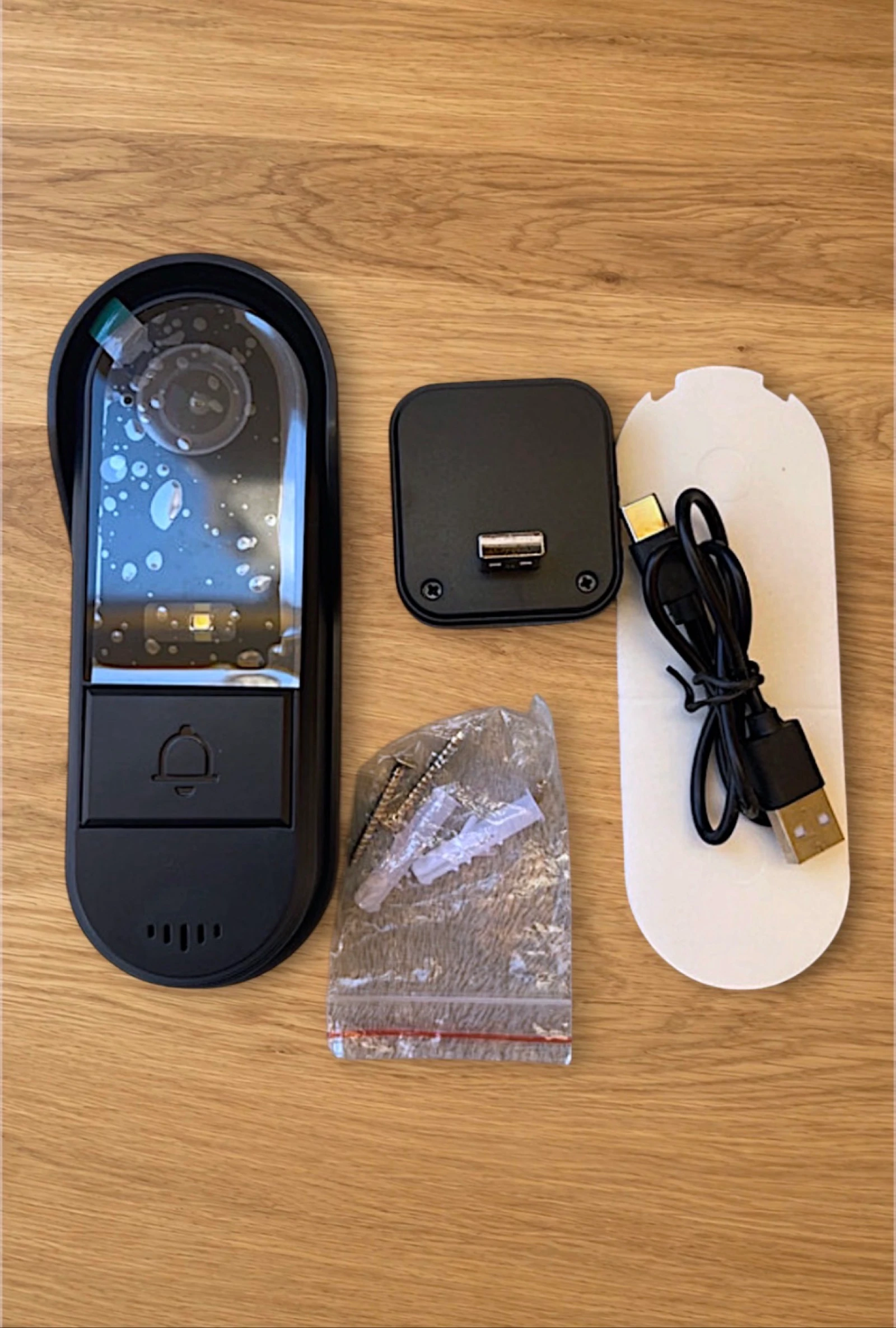 Videoportero WiFi Inteligente Tuya Smart Life Cámara HD IP65